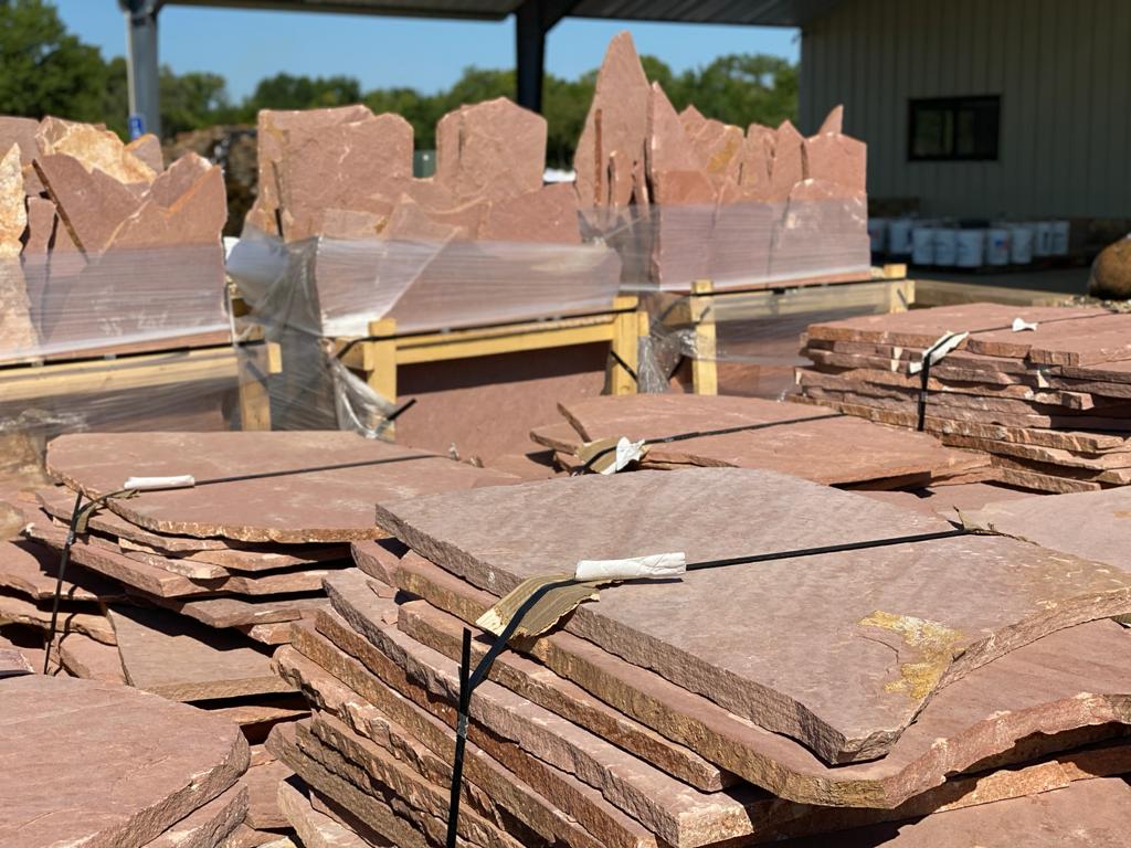 Colorado Red Flagstone Slabs