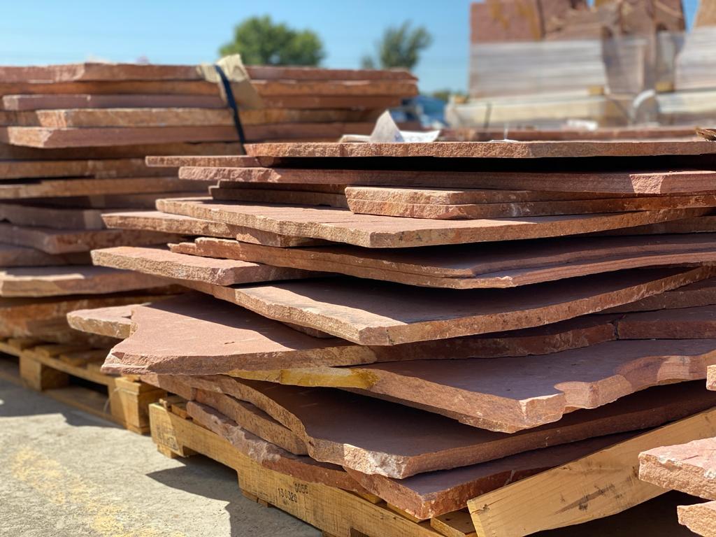 Colorado Red Flagstone Slabs