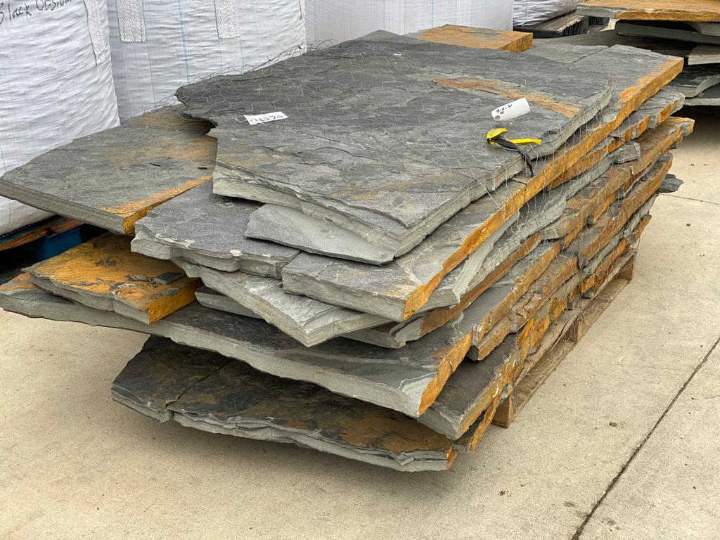 Oklahoma Blue Flagstone Slabs